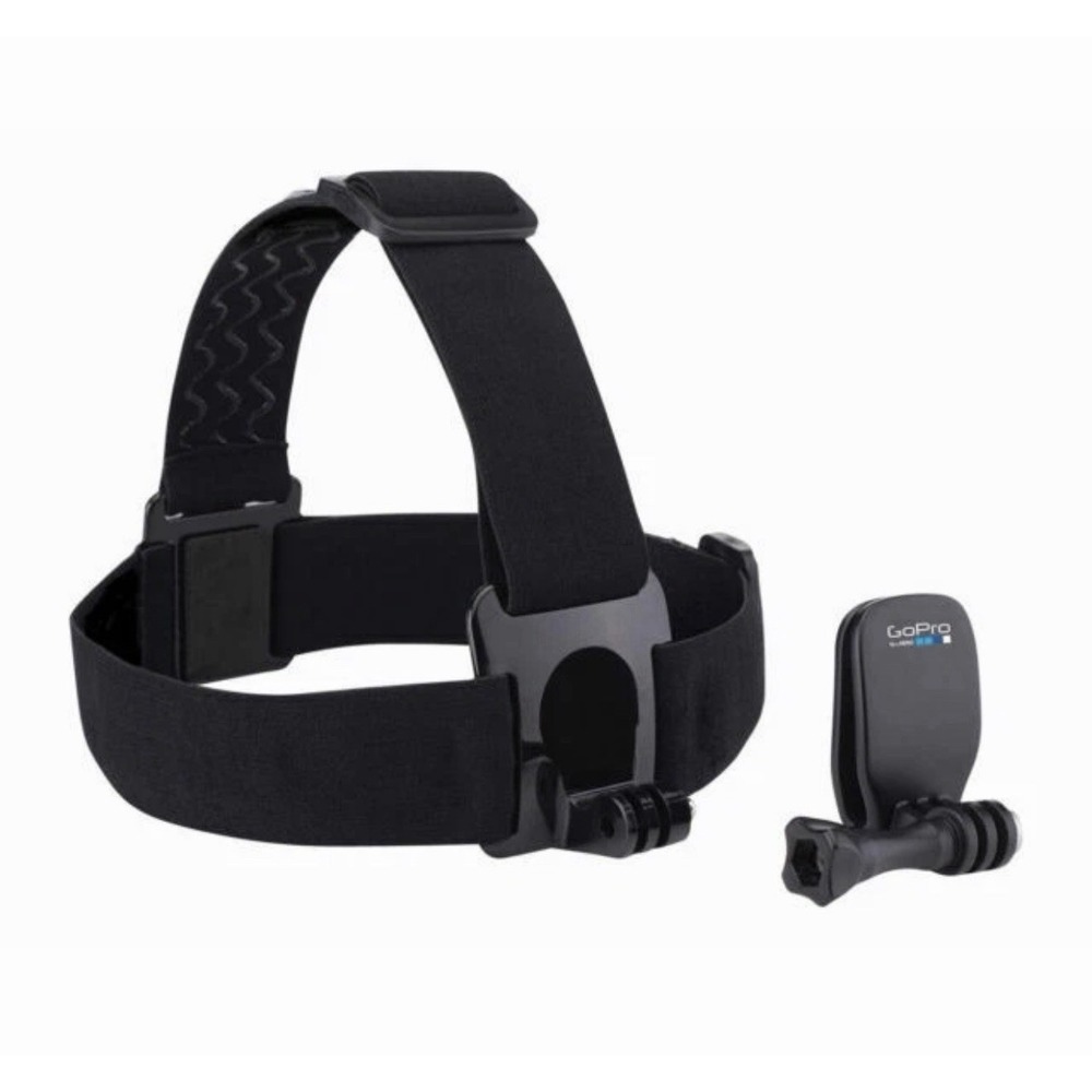 New Sealed Genuine GoPro Head Strap + Quick Clip #ACHOM-001 Black For All Hero
